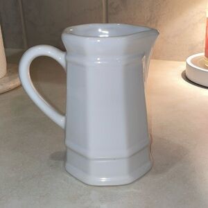 Pfaltzgraff Vintage Heritage White Creamer Pitcher